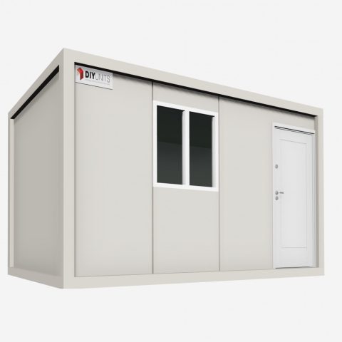 Conteneur aménagé bureau plat 4 m.